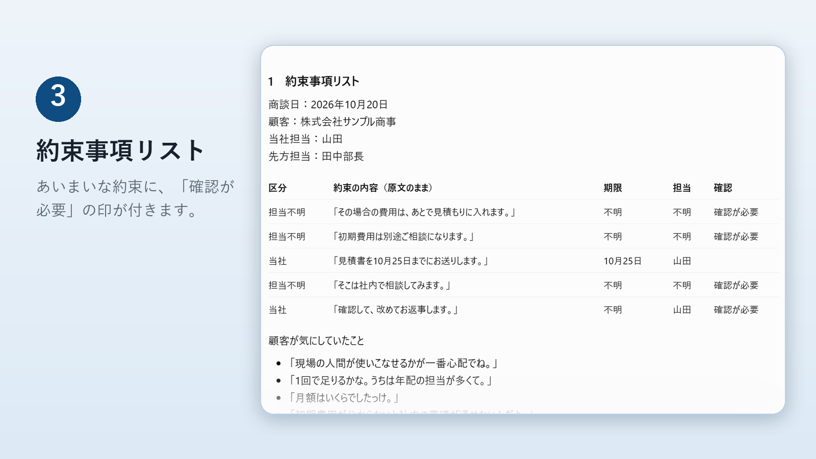 3_約束事項リスト